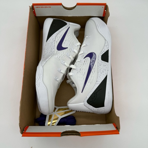 Nike Kobe IX Elite Low Em Protro Mens Size 8.5 White B Grade main image 9